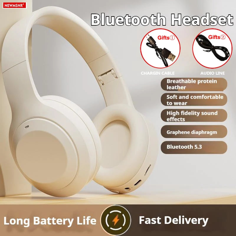 Stereo Headsets Wireless Bluetooth Headphones
