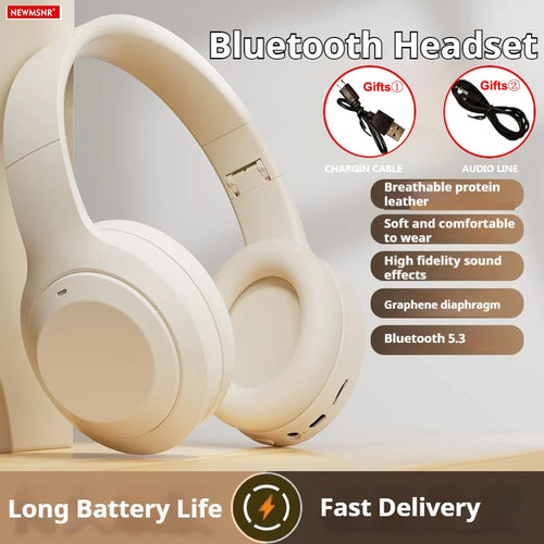 Stereo Headsets Wireless Bluetooth Headphones