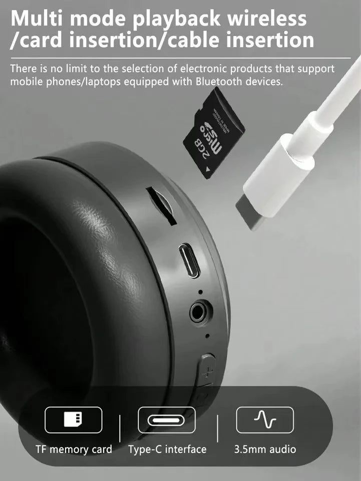 Stereo Headsets Wireless Bluetooth Headphones